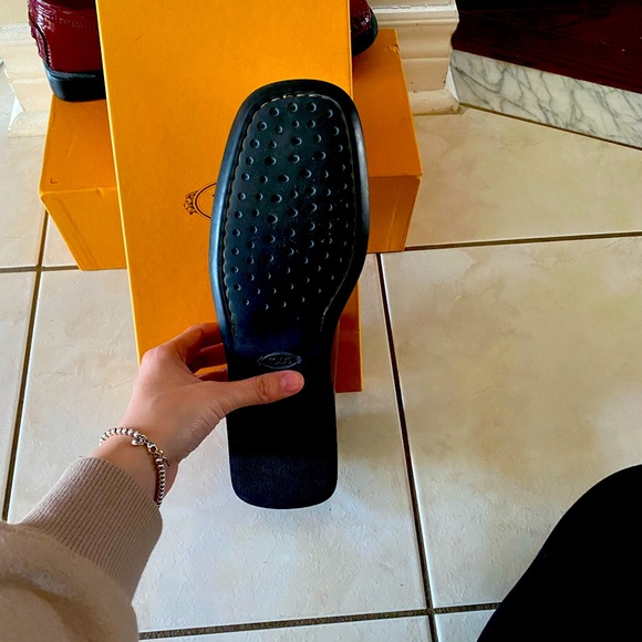 Tod’s Red Loafers - Picture 4 of 6